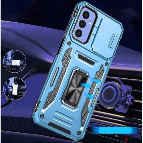 Чехол для телефонов Mobile Case Camshield Army Ring Light Blue for Samsung A366 Galaxy A36 5G / A566 Galaxy A56 5G: Тип накладка на заднюю часть