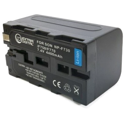 Extradigital для Sony NP - F730, Li - ion, 4400 mAh (BDS2650): Сумісність Sony NP - F730