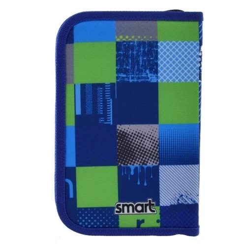 Пенал твердий одинарний з двома клапанами Smart HP-04 Smart Style: Матеріал поліестер