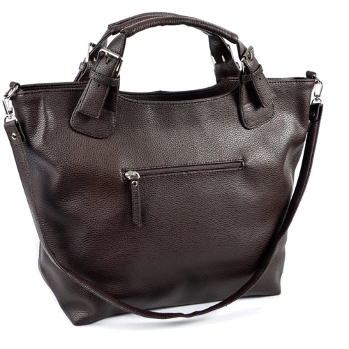 Женская сумка тоут Monsen коричневая (KML10М51-40-brown): Пол Женский