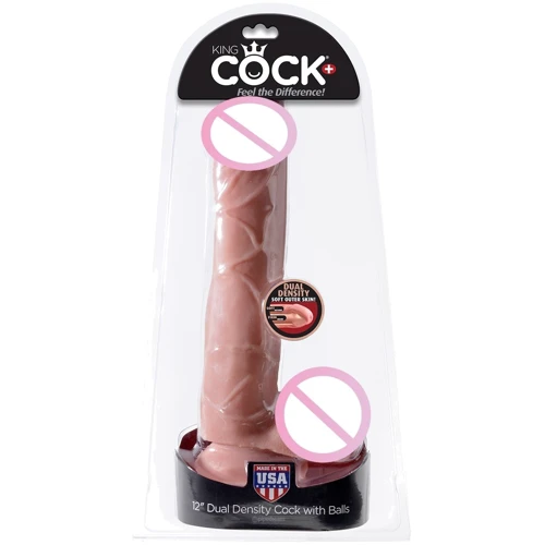 Фаллоимитатор Pipedream King Cock Plus 12" Dual Density