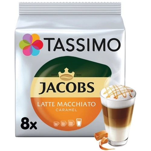 Кофе в капсулах Jacobs Tassimo Latte Macchiato Caramel 268 г (8711000504802)
