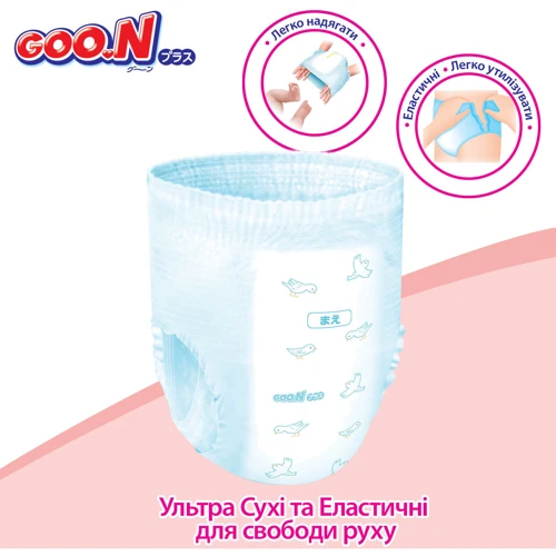 Трусики-підгузки Goo.N Plus 6-12 кг М 52 шт. (21001085) фото 8