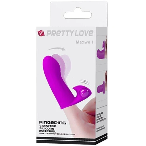 Клиторальный стимулятор на палец Pretty Love - MAXWELL, BI-014488-1
