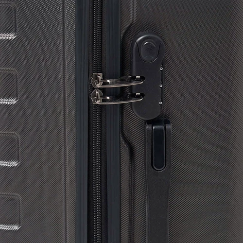 Чемодан Ricco Grande XL grey (T15002grey-XL): Материал Пластик