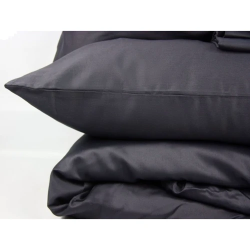 Простирадло на резинці LightHouse Sateen Premium 160х200х30 см антрацит (551771): Тип простынь