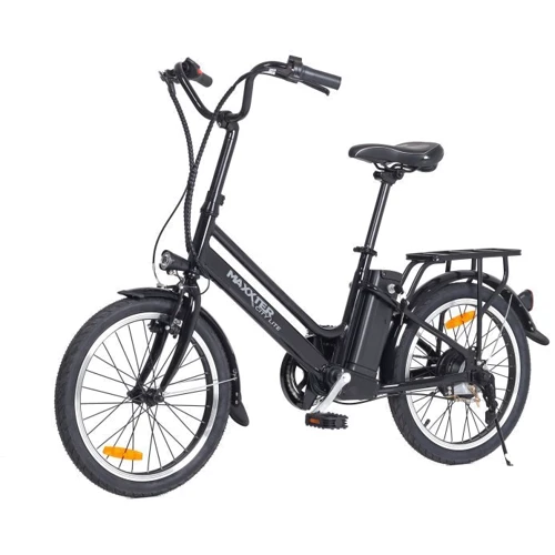 Электрический велосипед Maxxter CITY LITE 20" (черный): Цвет черный