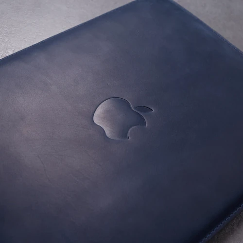 INCARNE Vertical cover LOGO Free Port Plus Blue for MacBook Pro 16" M3 | M2 | M1: Цвет Синий (Blue)
