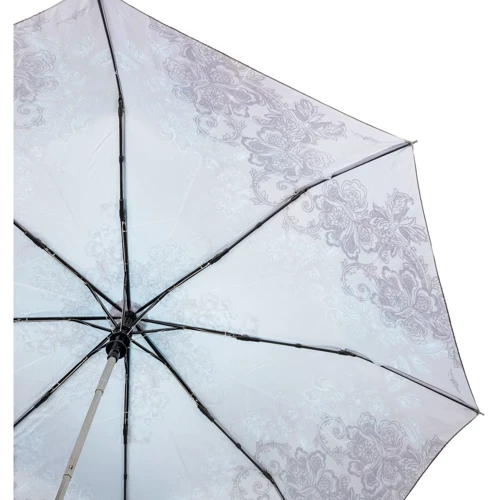 Парасолька жіночий напівавтомат Art Rain блакитний (ZAR3614-53): Тип ручки пряма
