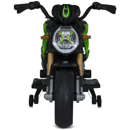 Детский двухколесный электромотоцикл Bambi зеленый (M 5827EL-5)