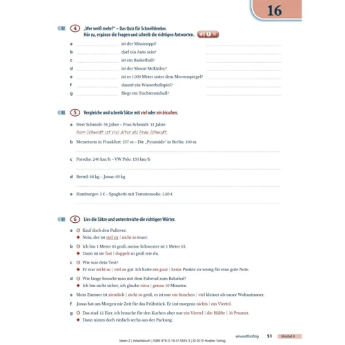 Ideen 2: Arbeitsbuch mit Audio-CDs фото 7