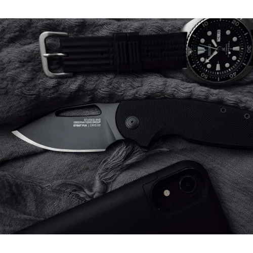 Ніж SOG x Mikkel Collaboration Stout Black (SOG 14-03-02-57) фото 8
