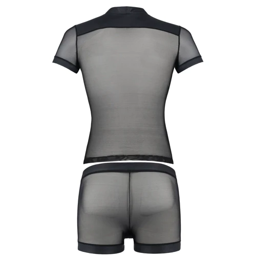 Соблазнительный комплект Passion 052 SET MICHAEL black XXL/XXXL