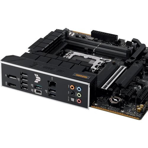 ASUS TUF GAMING B760M-PLUS II UA: Оперативная память 4xDDR5 7800+ МГц, до 192 ГБ