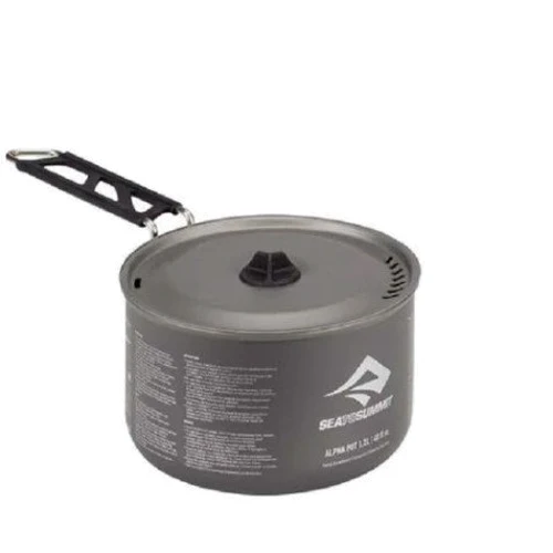 Набір посуду Sea To Summit Alpha Cookset 4.2 Pacific Blue/Grey (STS AKI5004-03122105) фото 3