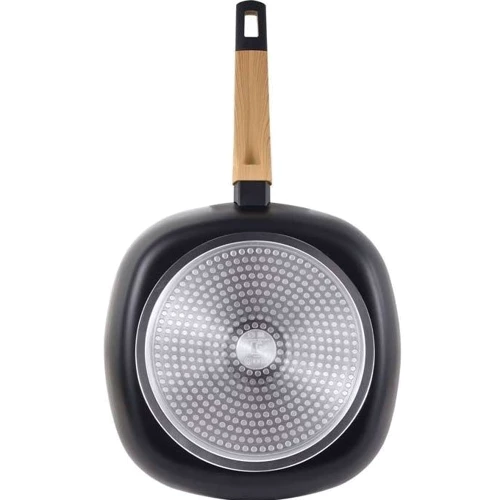 Сковорода гриль Bergner Earth black BG-34625-BK 28 см (00000025165): Матеріал корпусу Алюминий кованый