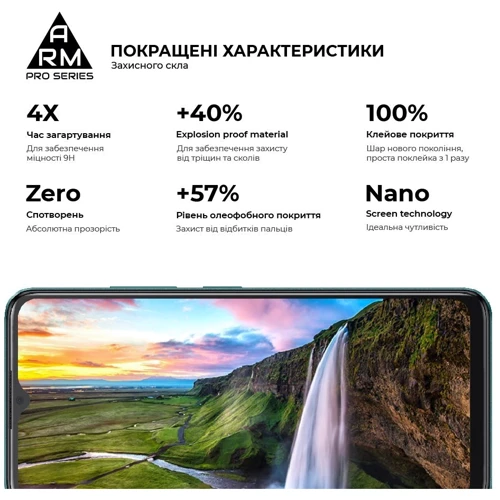 Аксессуар для смартфона ArmorStandart Tempered Glass Pro Black for ZTE Blade A34 (ARM78902) фото 5