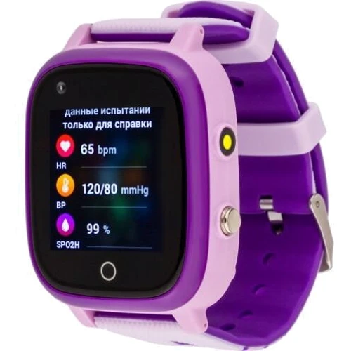 Смарт-часы AmiGo GO005 4G WIFI Thermometer Purple: Емкость батареи, мАч 720