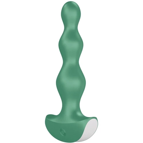 Анальный стимулятор-бусины с двумя моторами Satisfyer Lolli-Plug 2 (green)