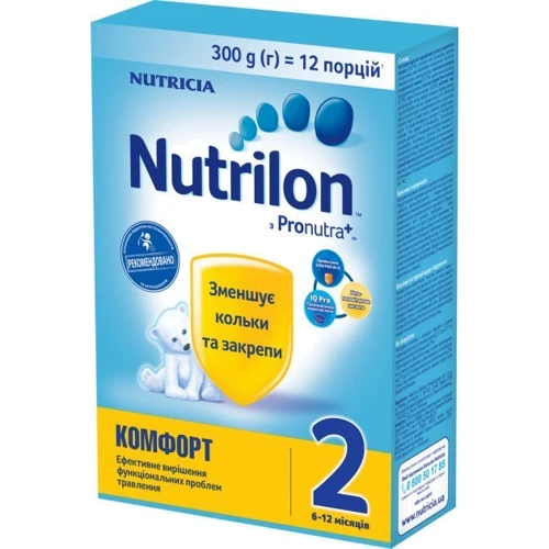 Nutrilon молочная смесь 300 г №2 Комфорт