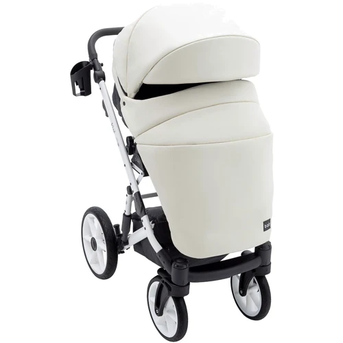 Універсальна коляска 2 в 1 Bair Kiwi White ECO BKW-24 слонова кістка (680742): Матеріал коліс EVA