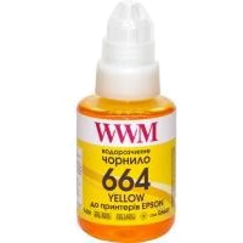 Чернила WWM Epson L110/L210/L300 140г Yellow (E664Y)