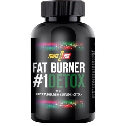 Жиросжигатель Power Pro Fat Burner №1 DETOX 90 caps