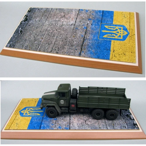 Підставка для моделей DAN models Тема: АТО, Україна (160x100 мм) (DAN72250)