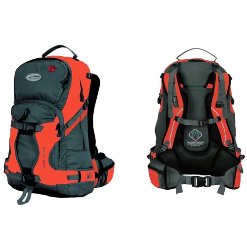 Рюкзак Terra Incognita Snow-Tech 30 (помаранчевий / сірий)