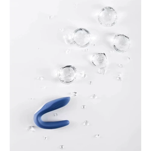 Вибромассажер для пар Satisfyer - Partner Whale Blue