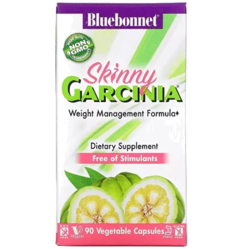 Bluebonnet Nutrition Skinny Garcinia Weight Management Formula Комплекс для контроля веса 90 растительных капсул: Производитель Bluebonnet Nutrition
