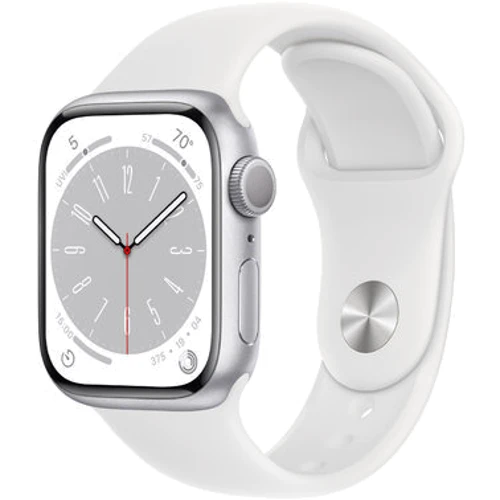 Apple Watch Series 8 41mm GPS Silver Aluminum Case with White Sport Band (MP6K3, MP6L3) Approved Витринный образец