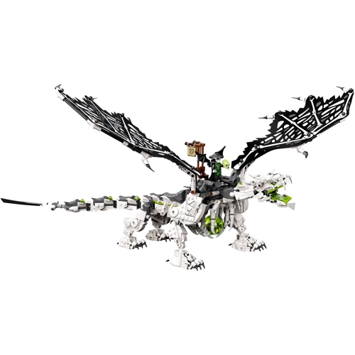 Конструктор LEGO NINJAGO Дракон чародея-скелета (71721): Количество деталей, шт. 1016