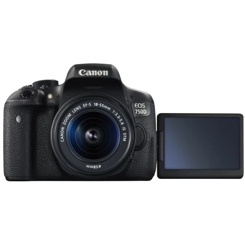 Canon EOS 750D Kit (18-55mm) IS STM: Оптический зум 3x