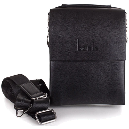 Мужская сумка планшет Bonis черная (SHIS8607-black): Пол Мужской