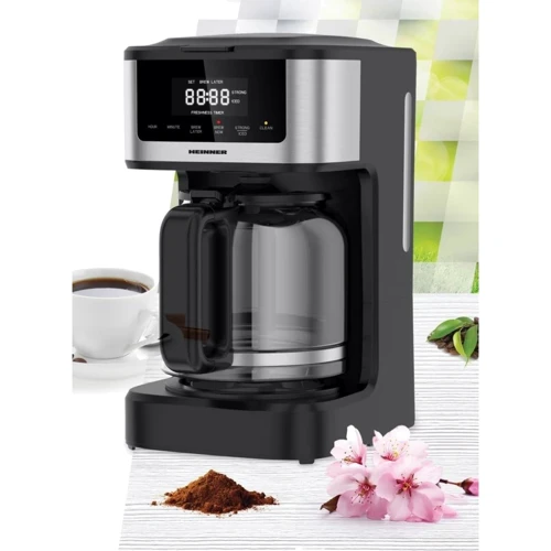 Кофеварка Heinner HCM-DD900BKSS: Мощность, Вт 900