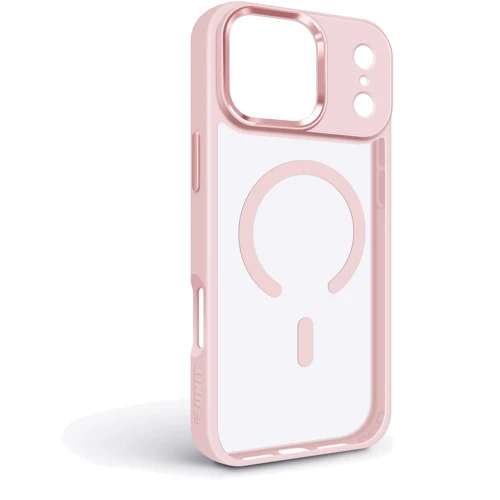 Чохол для iPhone ArmorStandart Unit-C MagCase Pale Pink для iPhone 17 Pro Max (ARM86303): Колір рожевий