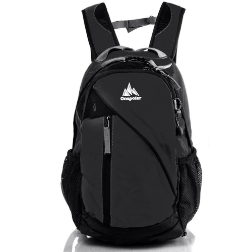 Чоловік рюкзак Onepolar чорний (W1391-black): Матеріал поліестер