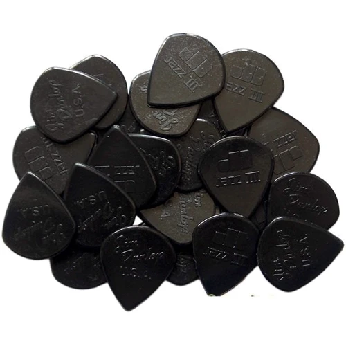 Медіатор Набор медиаторов DUNLOP 47R3S NYLON JAZZ III BLACK STIFFO Refill: Тип Медіатор