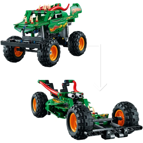 Конструктор LEGO Monster Jam Dragon (42149): Серия TECHNIC