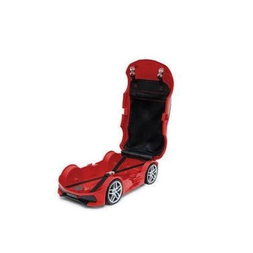 Детский чемодан-машинка Lamborghini Huracan Original на колесах RED фото 1
