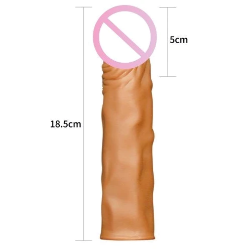 Насадка LoveToy Add 2" Pleasure X Tender, Brown