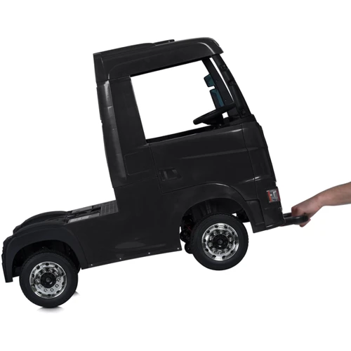 Дитячий електромобіль Bambi Racer Вантажівка чорна (M 6062EBLR-2)