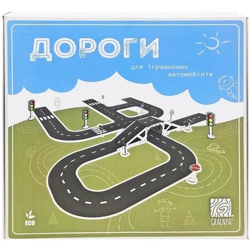 Деревянный конструктор Gralnya Дороги (00009)
