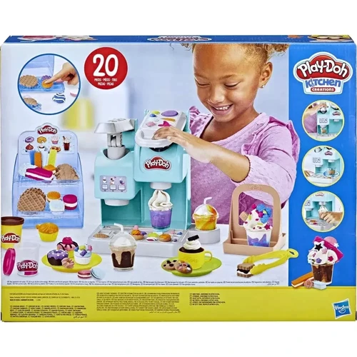Набор игровой HASBRO Play-Doh Разноцветное кафе F5836 фото 8