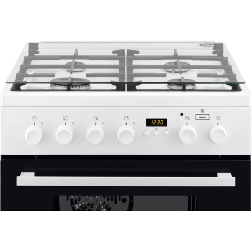 Плита комбинированная Electrolux EKK96498CW: Объем духовки, л 61