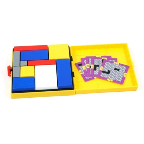 Головоломка Eureka Ah!Ha Games Mondrian Blocks, Головоломка Блоки Мондриана, желтый (473554)