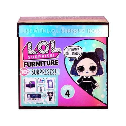 Игровой набор с куклой L.O.L. SURPRISE! серии Furniture спальня Леди-Сумерки (572640)
