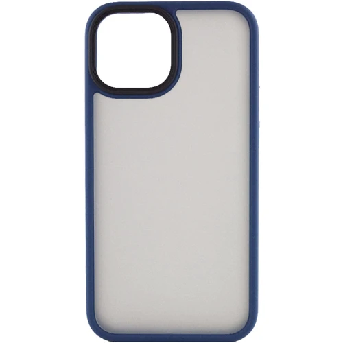 Чохол для iPhone Mobile Case TPU+PC Metal Buttons Blue для iPhone 13