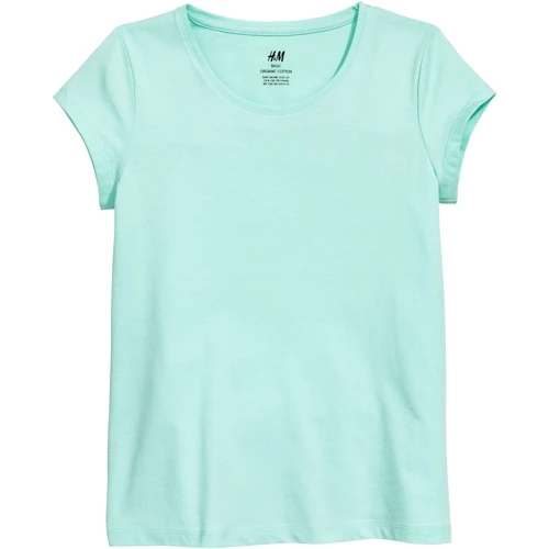 Футболка H & M 2257845 146-152 зелена: Розмір 146